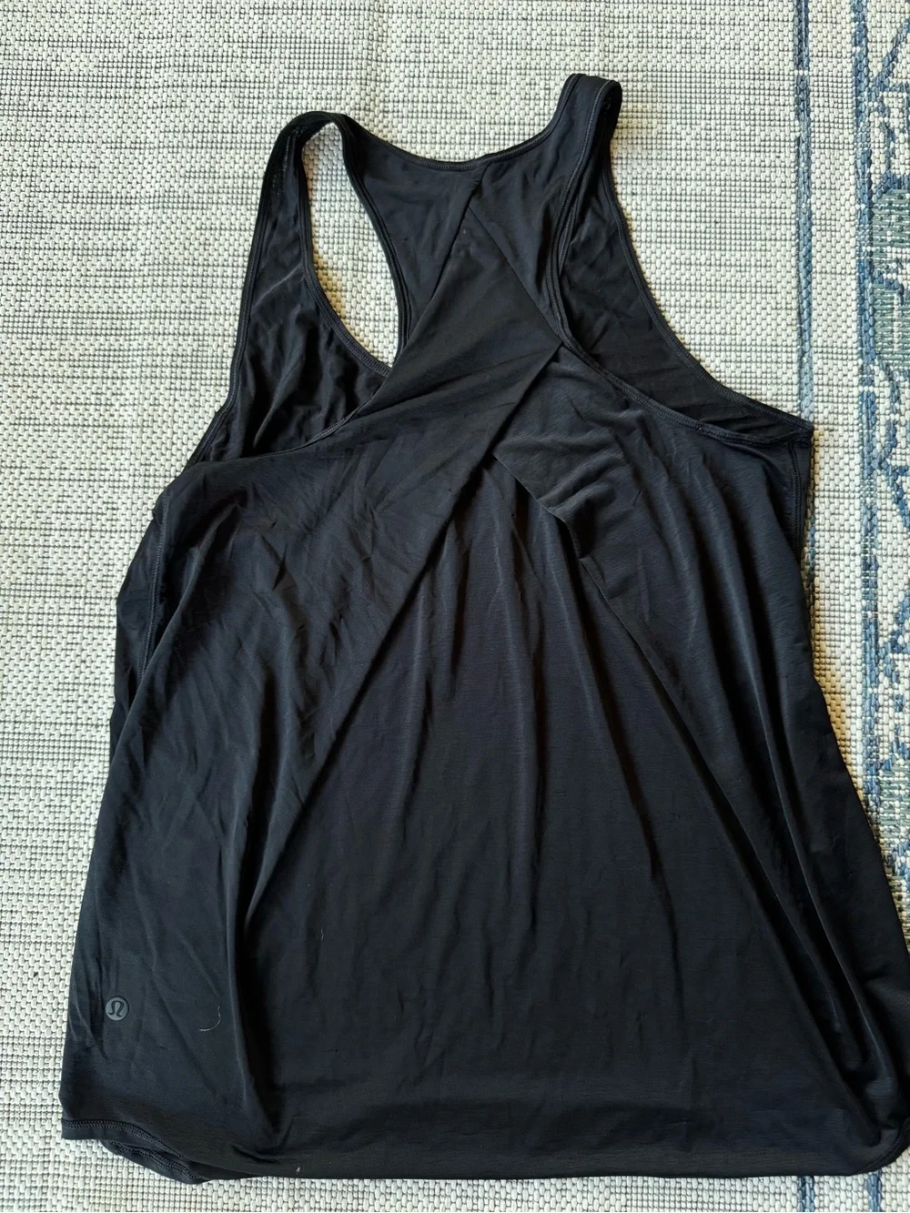 Classic Black Racerback Tank Top - Women's